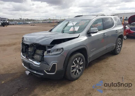 2021 GMC Acadia Awd Sle из США, поврежденный, VIN 1GKKNRLSXMZ157441